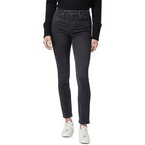 PAIGE High-Rise Skinny Jeans in Washed Black